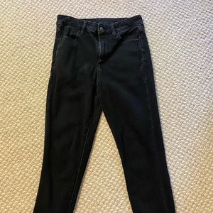 American Eagle black Jeggings